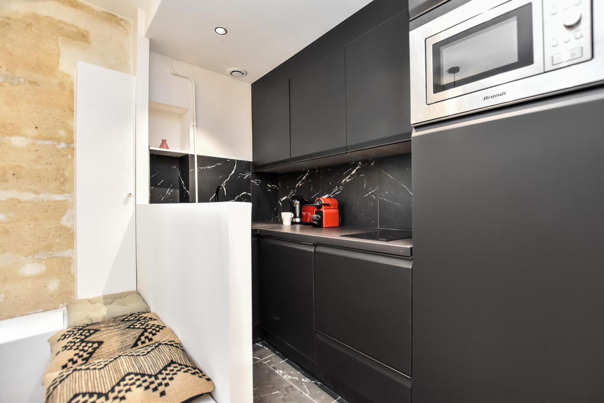 Cozy Apartment - 1Br-4P - Sentier Paris Luaran gambar