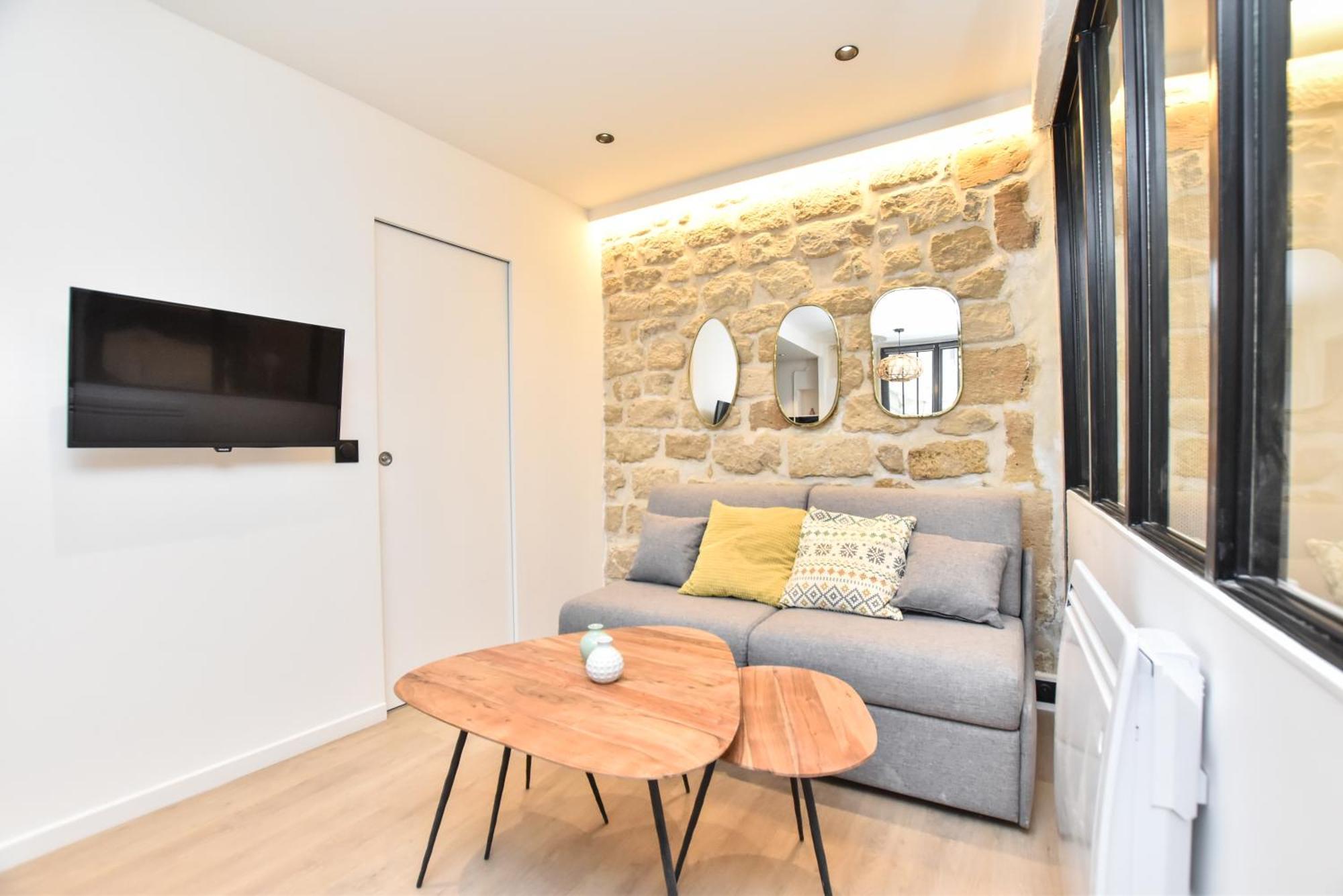 Cozy Apartment - 1Br-4P - Sentier Paris Luaran gambar