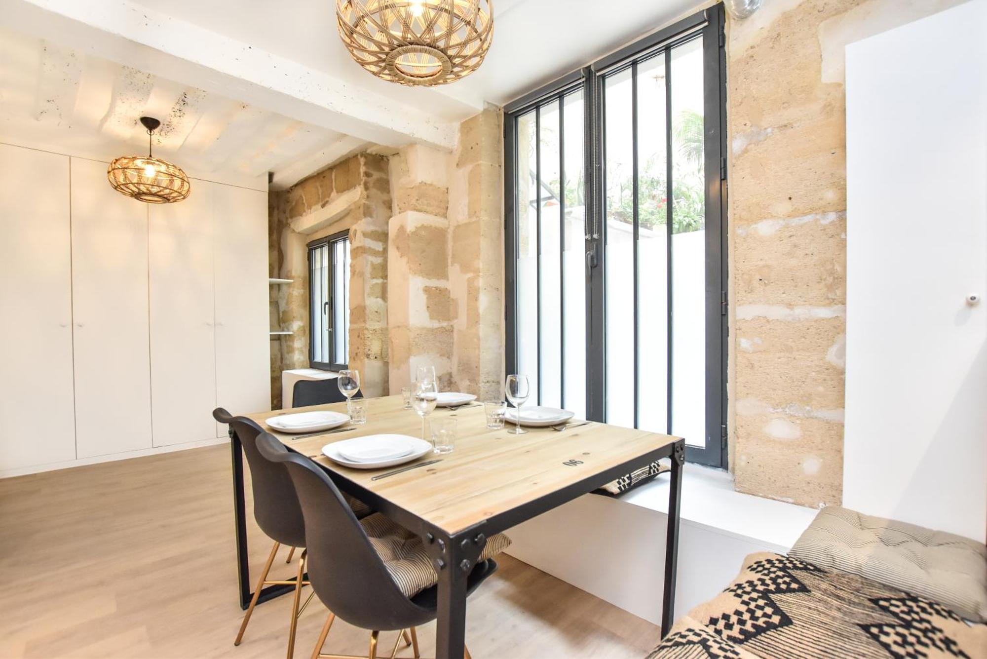 Cozy Apartment - 1Br-4P - Sentier Paris Luaran gambar