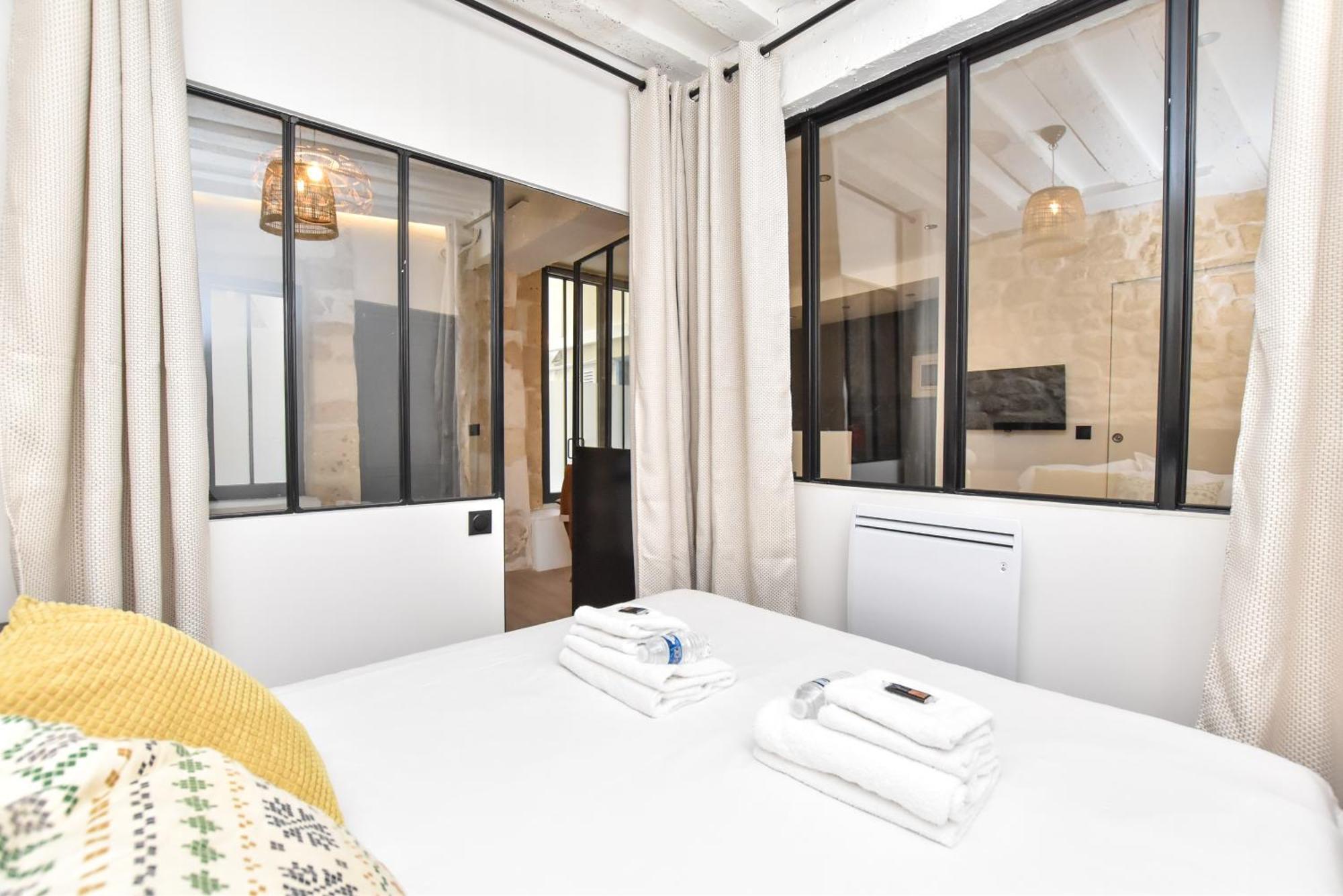 Cozy Apartment - 1Br-4P - Sentier Paris Luaran gambar