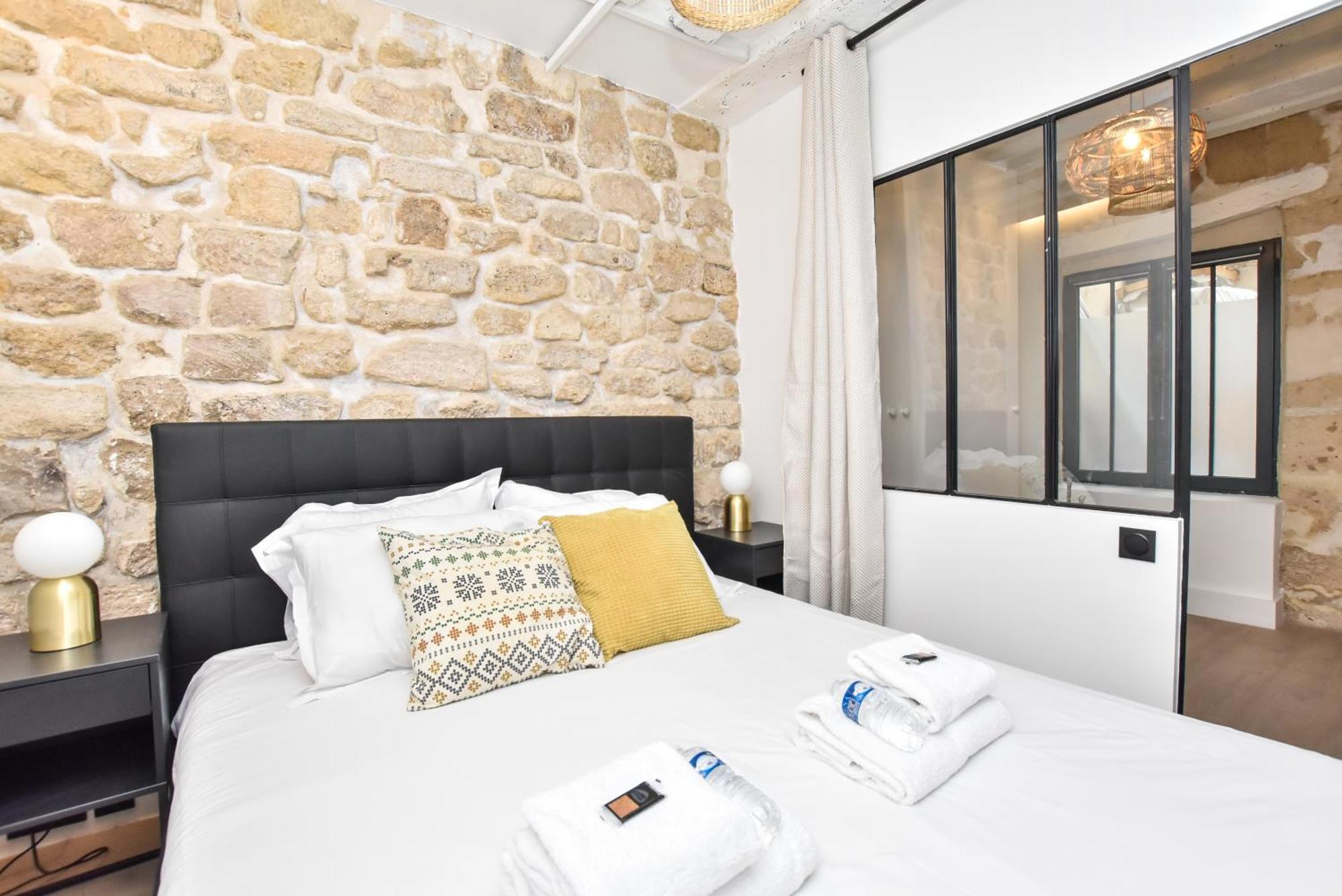 Cozy Apartment - 1Br-4P - Sentier Paris Luaran gambar